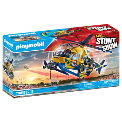 PLAYMOBIL® Air Stuntshow Filmcrew-Helikopter