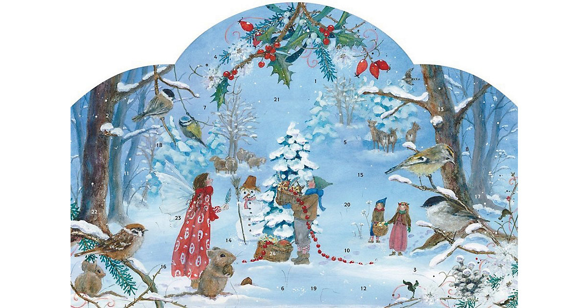 Buch – Die kleine Elfe feiert Weihnachten, Adventskalender